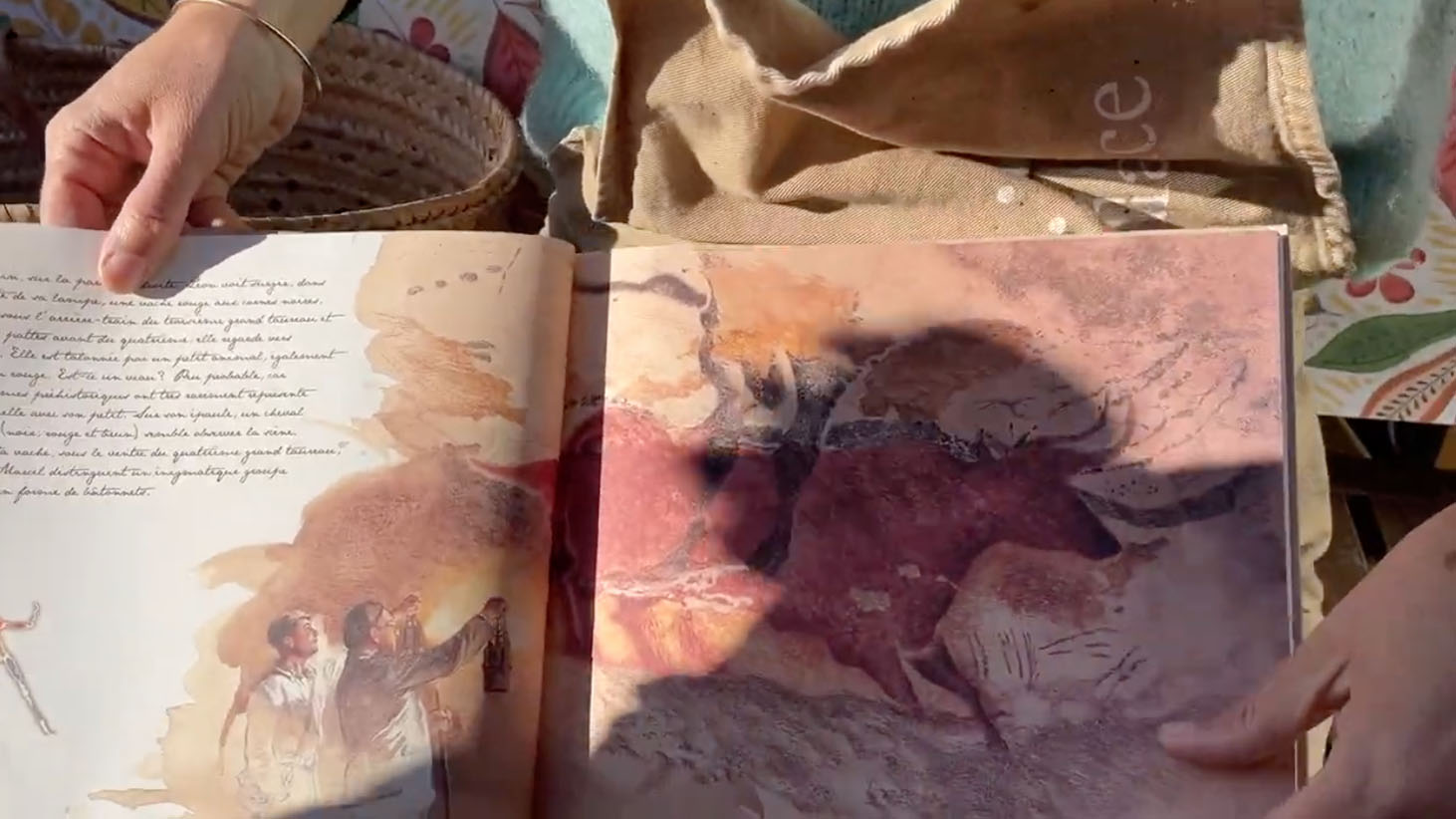 fresque de la préhistoire