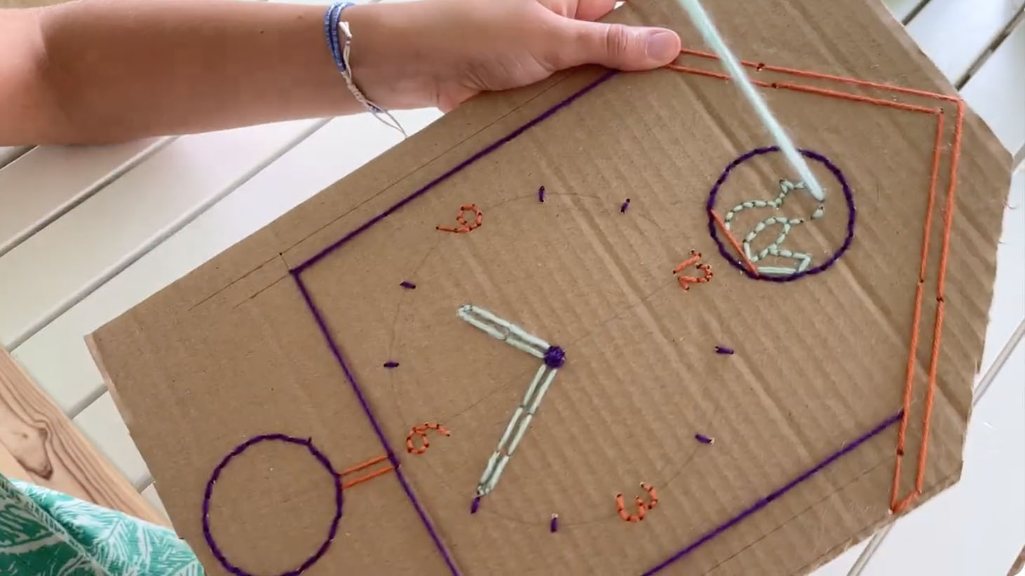 laine broderie carton